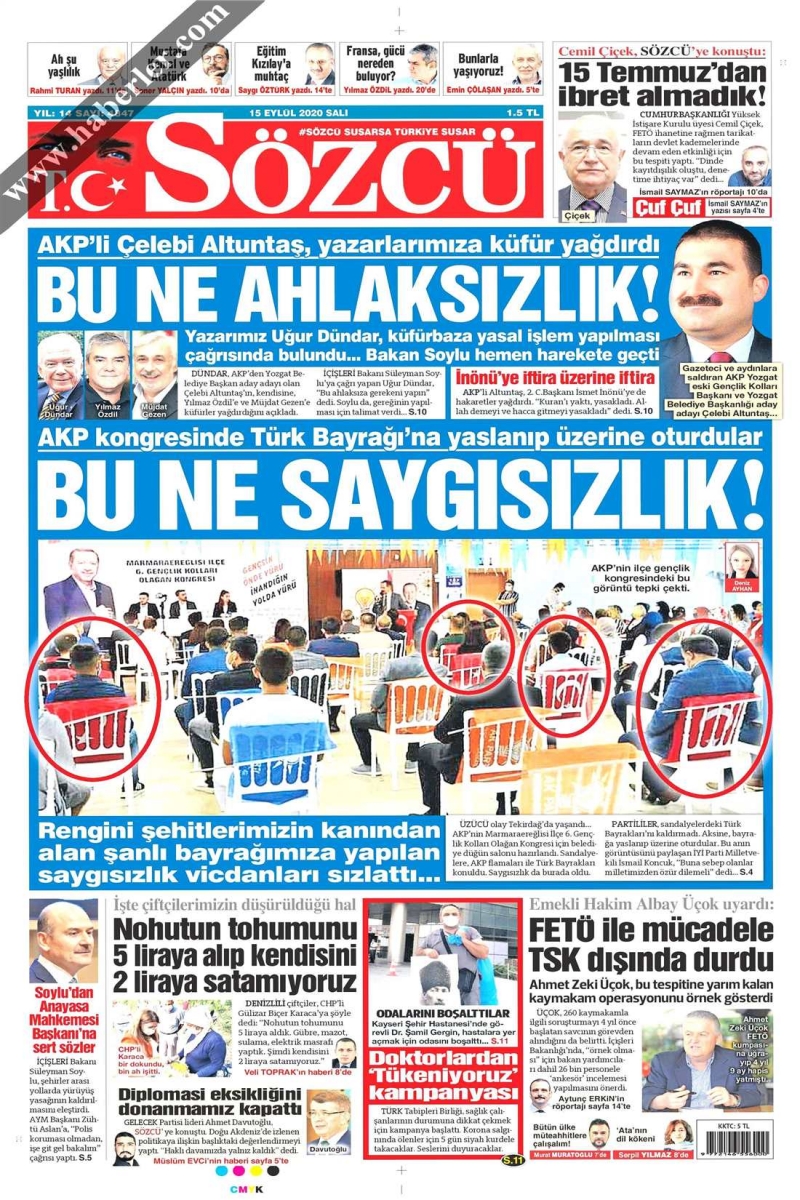 Günün Gazete Başlıkları