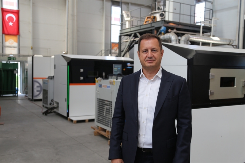 Ermaksan, titanyum ve alüminyum tozu makinesi üretti