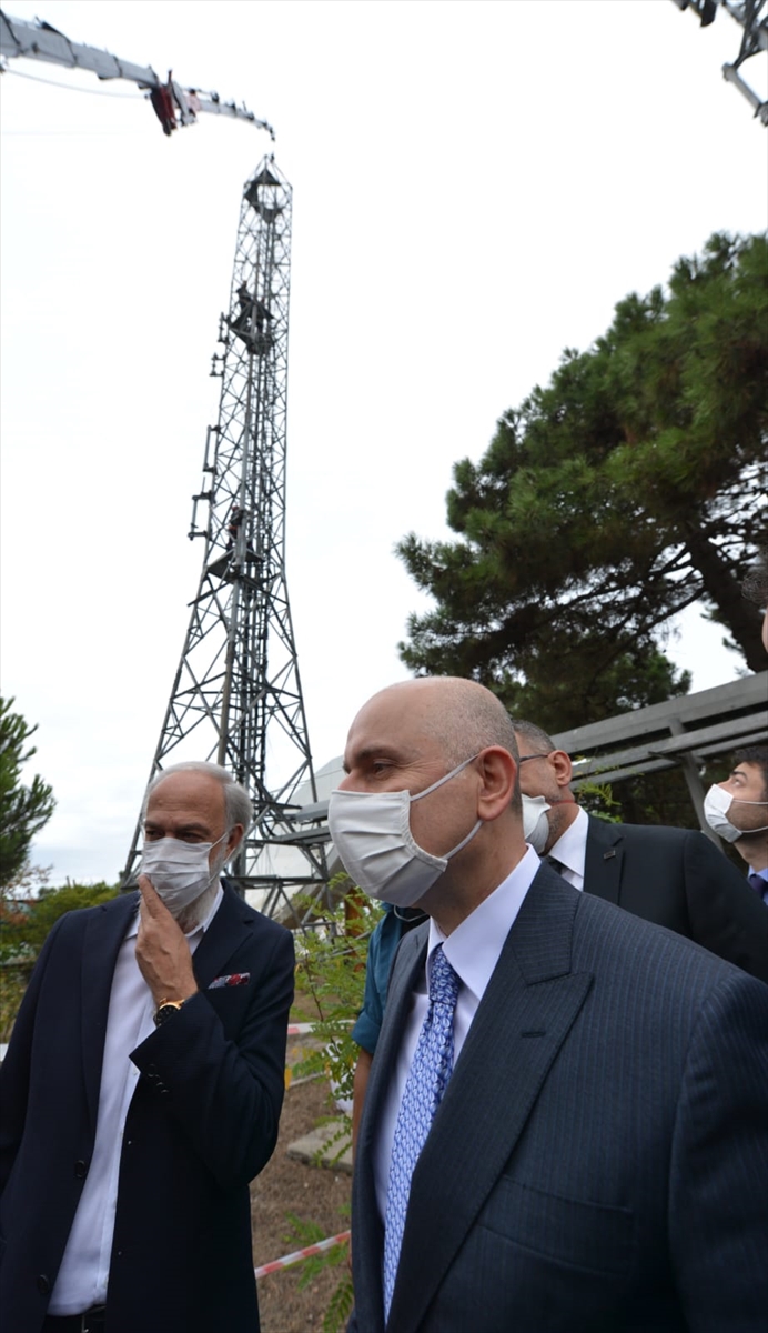  Çamlıca Tepesi'ndeki eski antenler kaldırılıyor
