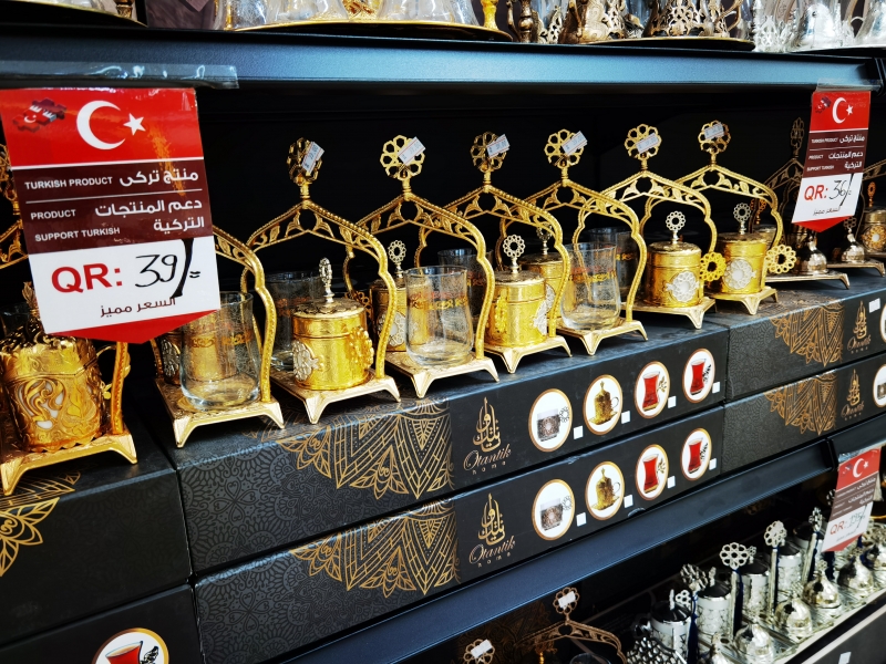 Katar'daki büyük marketler zinciri Türk ürünlerine destek kampanyası başlattı