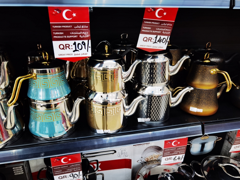 Katar'daki büyük marketler zinciri Türk ürünlerine destek kampanyası başlattı