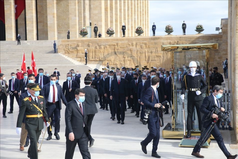 29 Ekim Anıtkabir Ziyareti