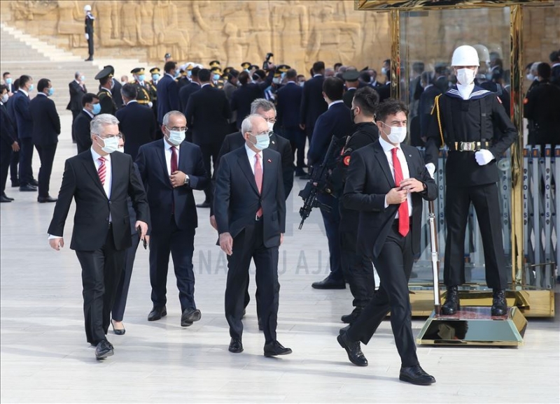 29 Ekim Anıtkabir Ziyareti