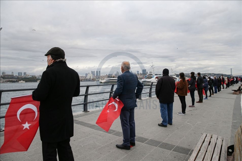 10 Kasım Saygı Duruşu