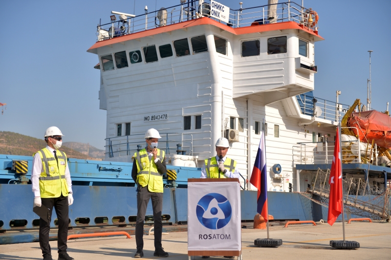  Akkuyu NGS'nin ilk reaktörünün basınç kabı sahaya ulaştı