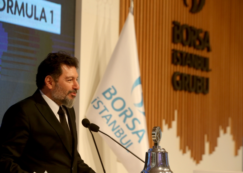  Borsa İstanbul'da gong Formula 1 için çaldı