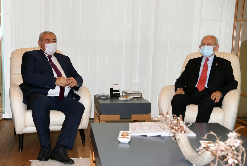 CHP Genel Başkanı Kılıçdaroğlu ATSO'yu ziyaret etti