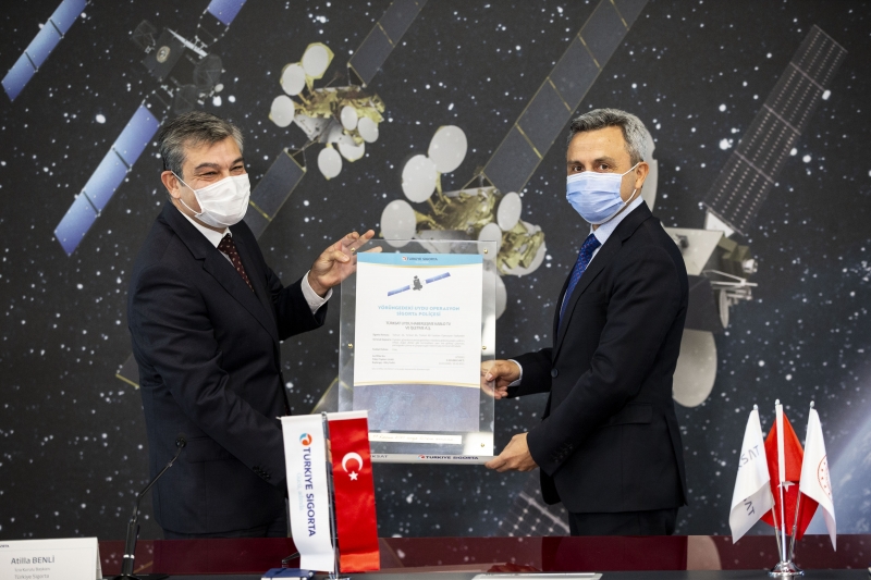  Türkiye'nin haberleşme uyduları milli kaynaklarla sigortalandı