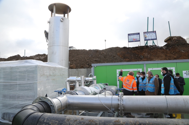 Ordu'da çöpten elektrik üretimine başlandı