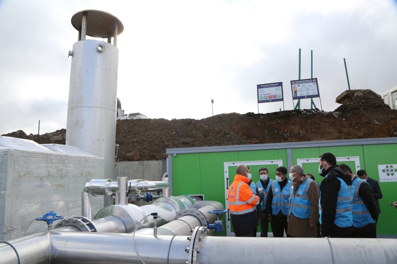  Ordu'da çöpten elektrik üretimine başlandı