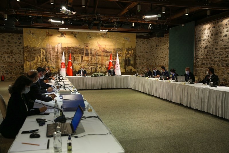  Bakan Elvan ve Gül, TÜSİAD yönetimiyle bir araya geldi