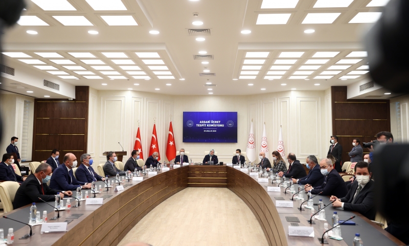 2021 yılında uygulanacak asgari ücret belli oldu