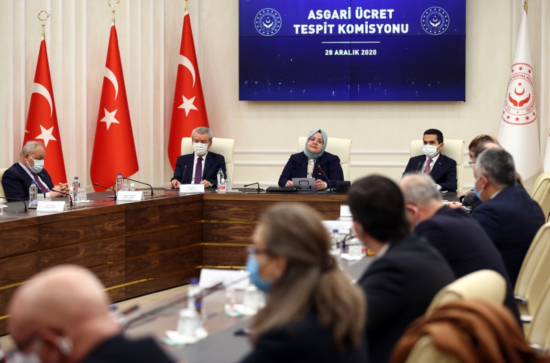 2021 yılında uygulanacak asgari ücret belli oldu