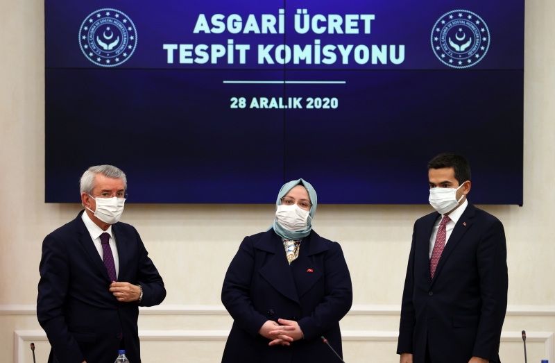 2021 yılında uygulanacak asgari ücret belli oldu
