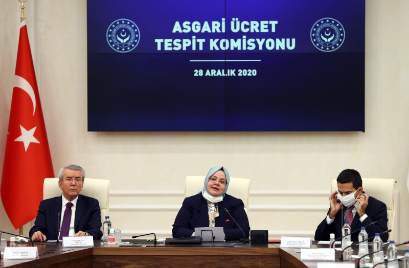 2021 yılında uygulanacak asgari ücret belli oldu