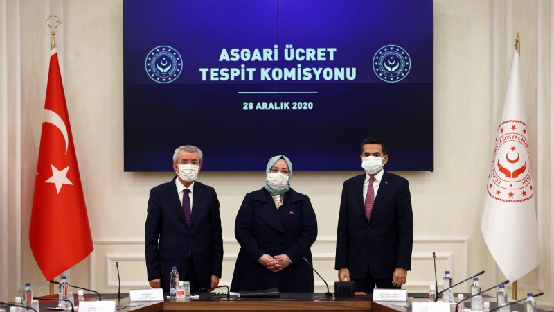 2021 yılında uygulanacak asgari ücret belli oldu