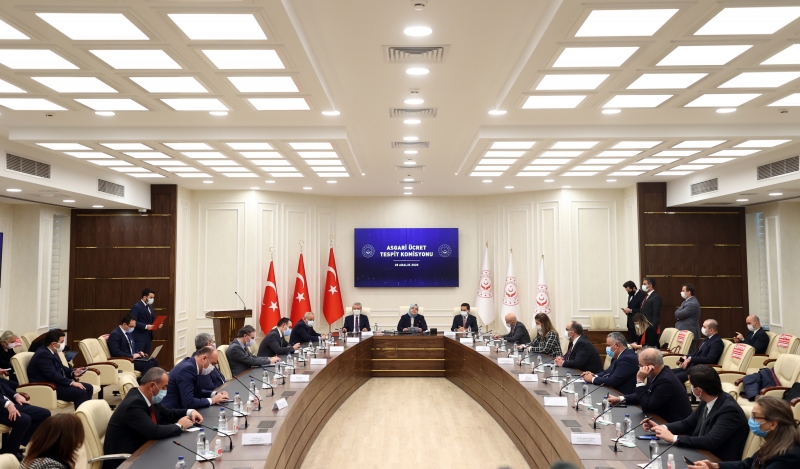 2021 yılında uygulanacak asgari ücret belli oldu