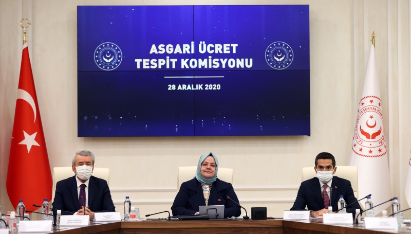 2021 yılında uygulanacak asgari ücret belli oldu