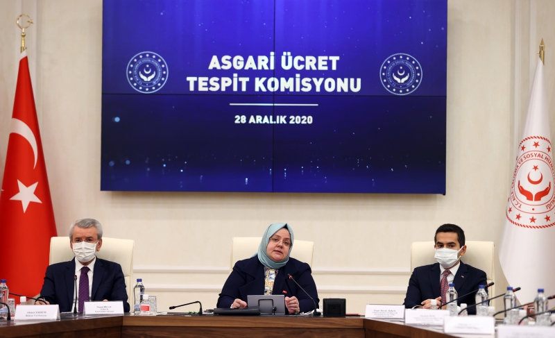 2021 yılında uygulanacak asgari ücret belli oldu