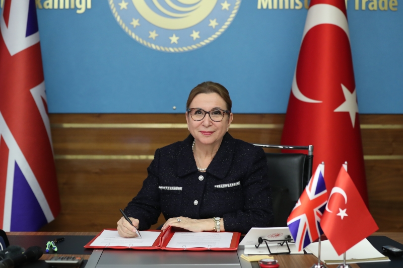 Türkiye ile Birleşik Krallık arasında serbest ticaret anlaşması imzalandı