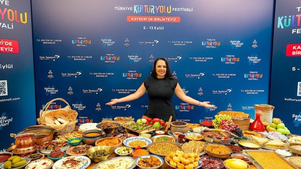 Kayseri'de Türkiye Kültür Yolu Festivali'nde Gastronomi Deneyimi