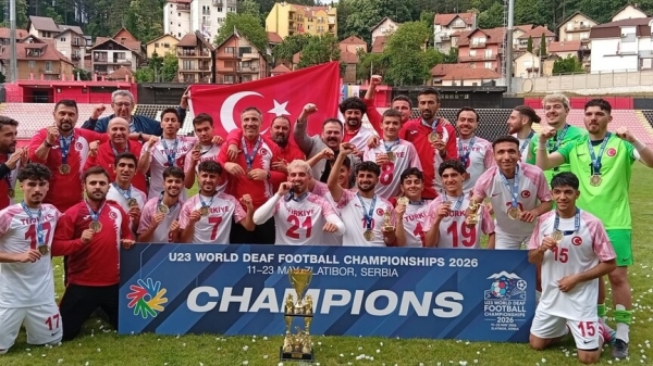 23 Yaş Altı Futbol Milli Takımı, dünya şampiyonu oldu